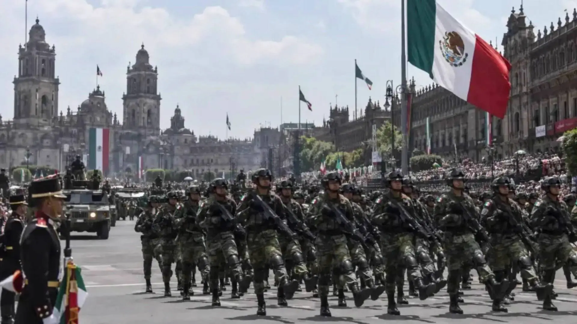 Cierres viales y cambios en transporte acompañaron el Desfile Militar