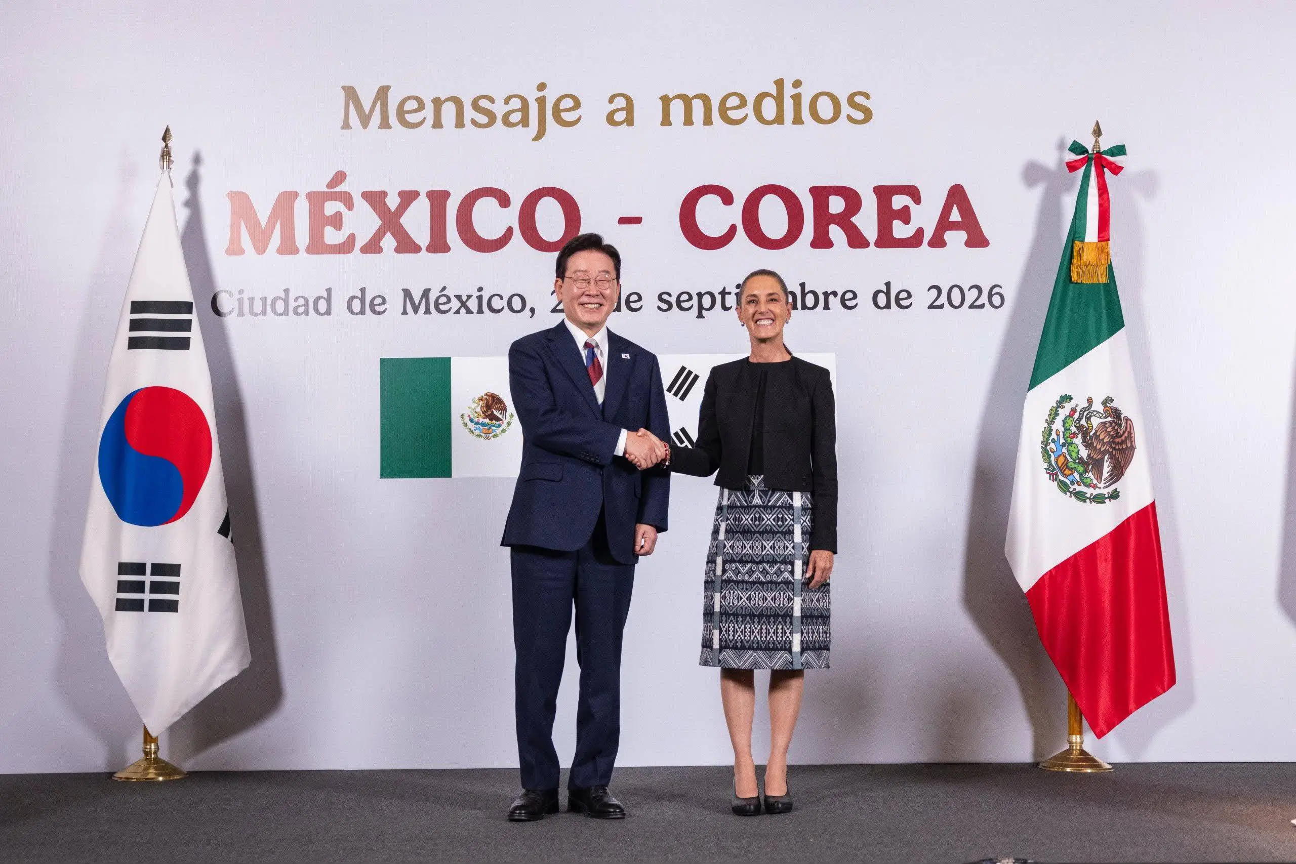 México y Corea buscan facilitar financiamiento por 100 millones de dólares para empresas