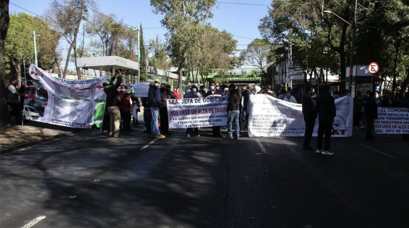 Transportistas posponen mega marcha en la CDMX y fijan nueva fecha para el 31 de octubre