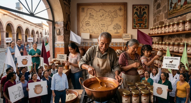 El taller familiar de Querétaro que conquista paladares con cajeta artesanal tradicional